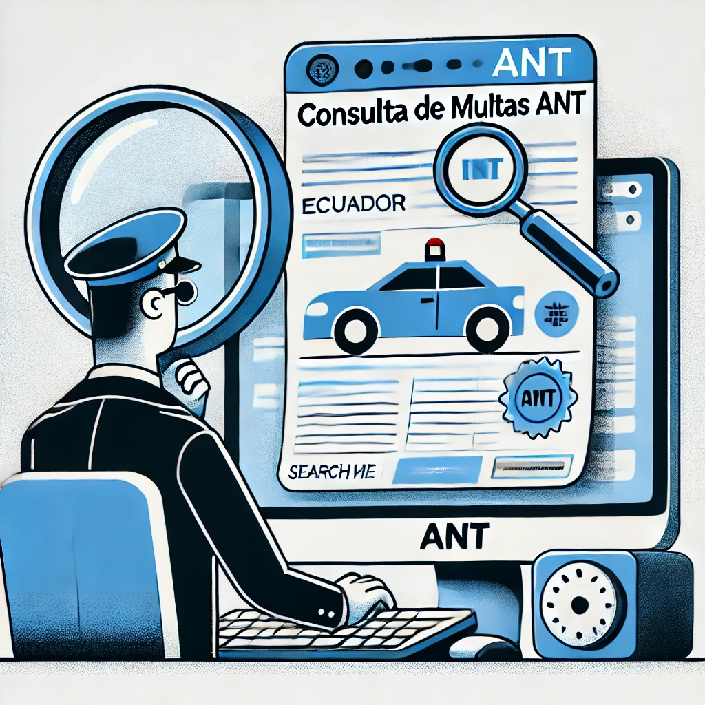 Consulta de Multas ANT Ecuador - Guía paso a paso para verificar y pagar infracciones de tránsito en línea. Consulta de multas por cédula, placa y RUC en la Agencia Nacional de Tránsito (ANT). Aprende cómo evitar sanciones, descargar notificaciones de multas de tránsito y conocer puntos de la licencia de conducir. Información actualizada sobre consulta de citaciones y pago de infracciones en Ecuador con el sistema de la ANT. Verificación de deudas pendientes por fotomultas y radar. Consulta rápida de multas vehiculares con acceso a la plataforma digital de la ANT y métodos de pago disponibles.